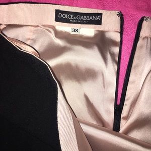 Dolce & Gabbana Black Pencil Skirt size 38